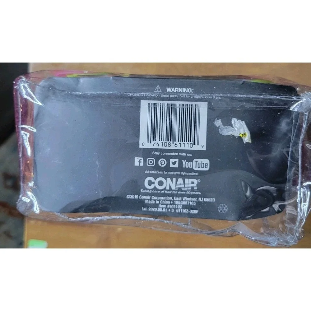 Conair‎ Self Grip Hair Rollers Set 28 Colorful Curls Volume Homemaker Retro